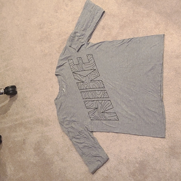 Nike Other - Nike Artistic Logo Long Sleeve Shirt, M